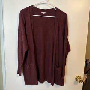 GAP Maroon Cardigan